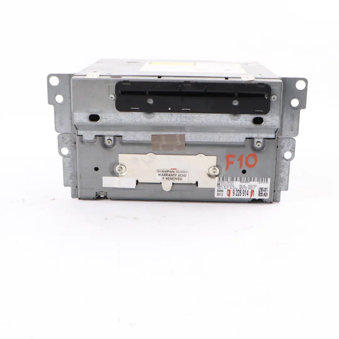  Radio CD Player BMW F10 F11 F13 Navigation ECE Sat Nav Head Unit - SKU 9228914 - Part number 9228914