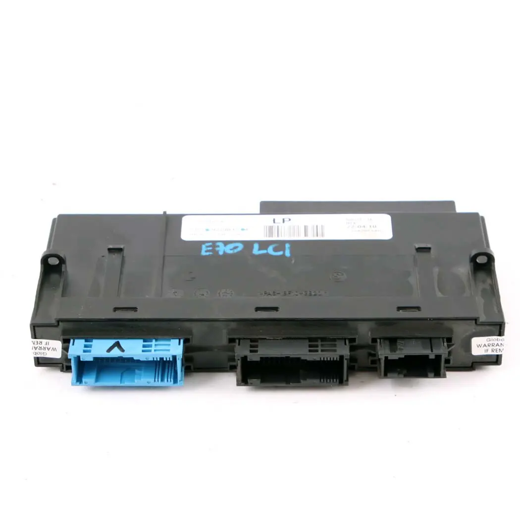 BMW X5 E70 LCI ECU Body Control Module PL4 JBBFE III Junction Box - SKU 9229837 - Part number 9229837