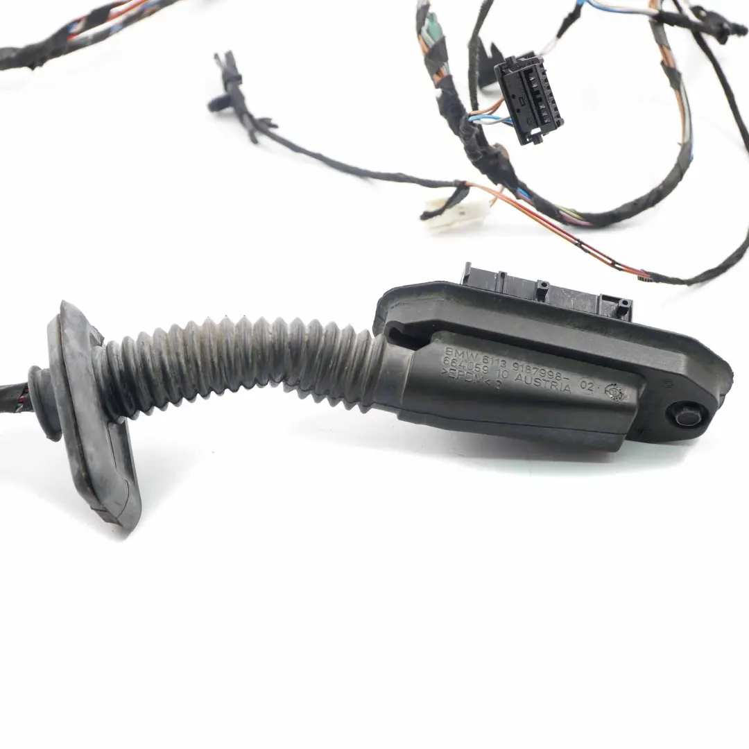 BMW E70 Cableado De Puerta Pasajero Delantero Puerta Loom Cables Arnés - SKU 9229847 - Número de pieza 9229847