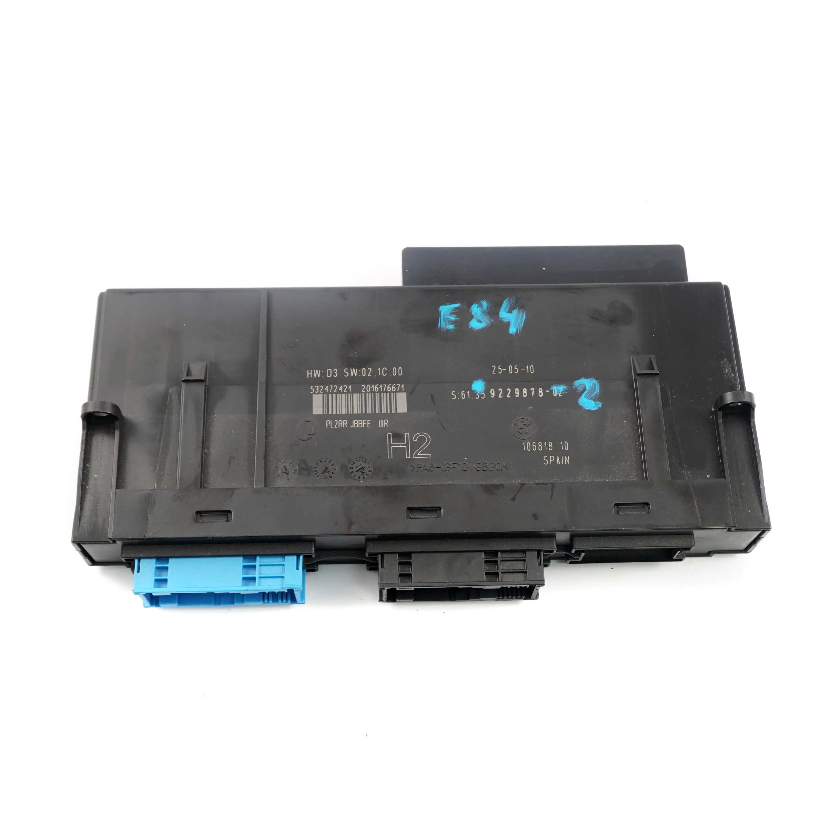 BMW X1 E84 Commande De Module Jonction Boite H2 PL2RR Jbbfe Iiir 9229878