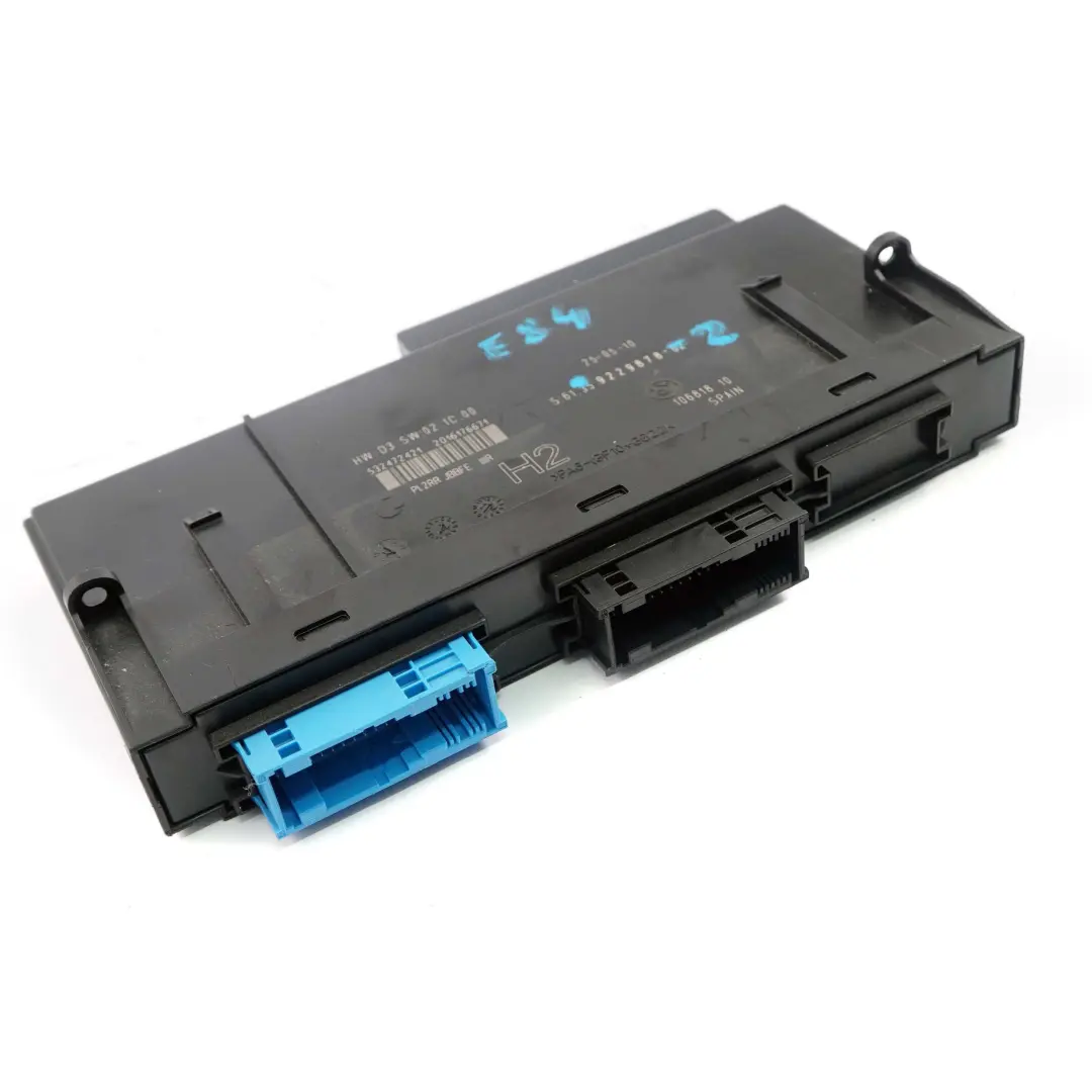 BMW X1 E84 ECU Body Control Module Junction Box H2 PL2RR JBBFE IIIR - SKU 9229878-2 - Part number 9229878