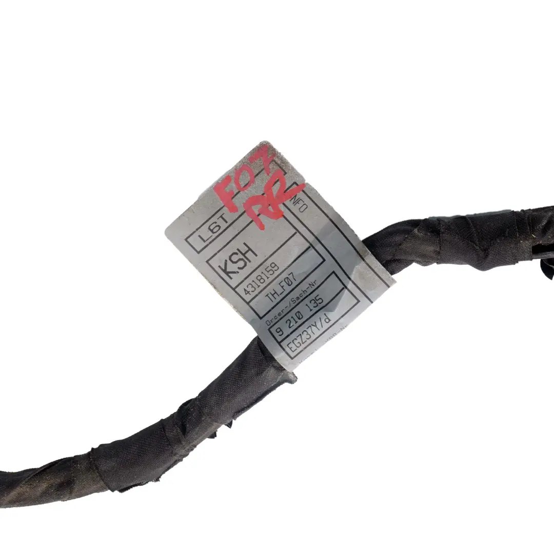 BMW F07 GT Cable Loom Door Rear Left Right N/O/S Wiring Harness 9210135 - SKU 9229989 - Part number 9229989