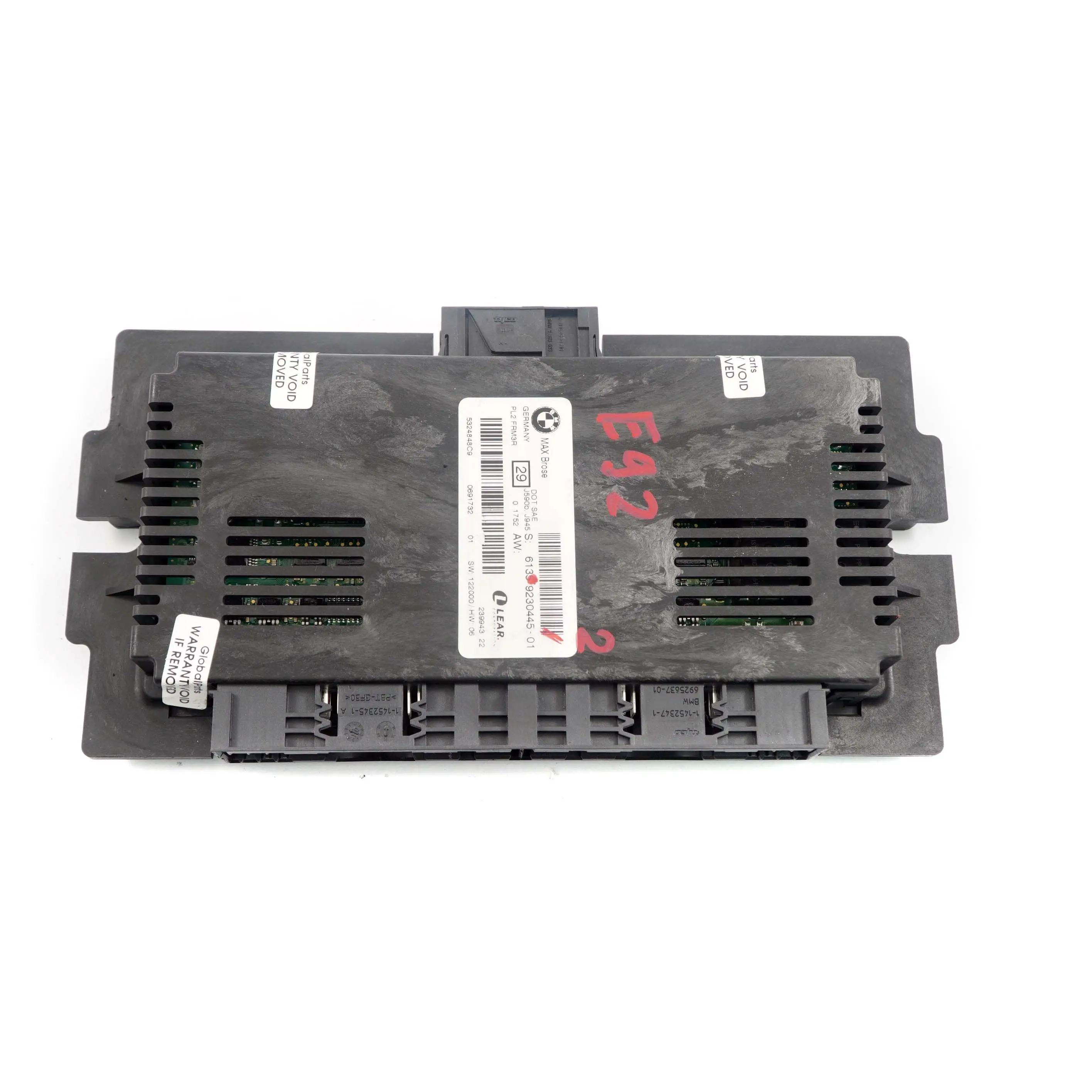 BMW 3 Series E92 Footwell Light Control Module Max Brose Lear FRM3R PL2 9230445