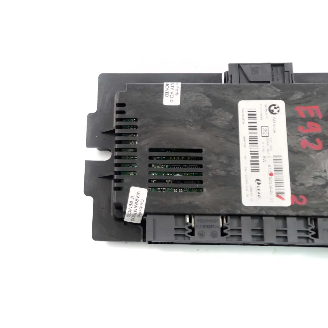 Fußraum Lichtsteuermodul Max Brose Lear FRM3R PL2 für BMW 3 er E92 mit Teilenummer 9230445 BMW 3 er E92 Fußraum Lichtsteuermodul Max Brose Lear FRM3R PL2 - SKU 9230445-2 - Teilenummer 9230445
