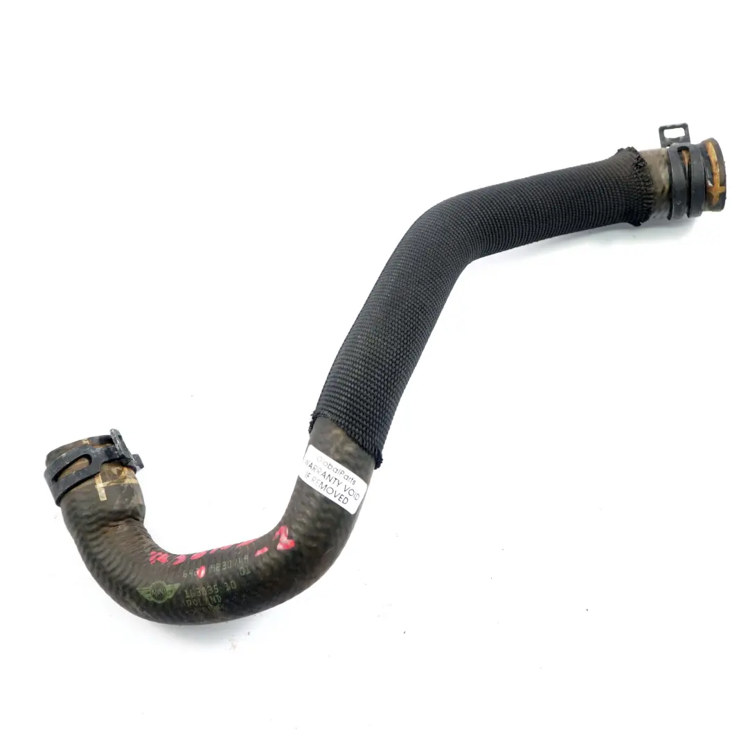 N47N Water Pipe Coolant Hose to BMW Mini Cooper R55 R56 R57 LCI R58 R59 with Part number 9230749 BMW Mini Cooper R55 R56 R57 LCI R58 R59 N47N Water Pipe Coolant Hose - SKU 9230749 - Part number 9230749