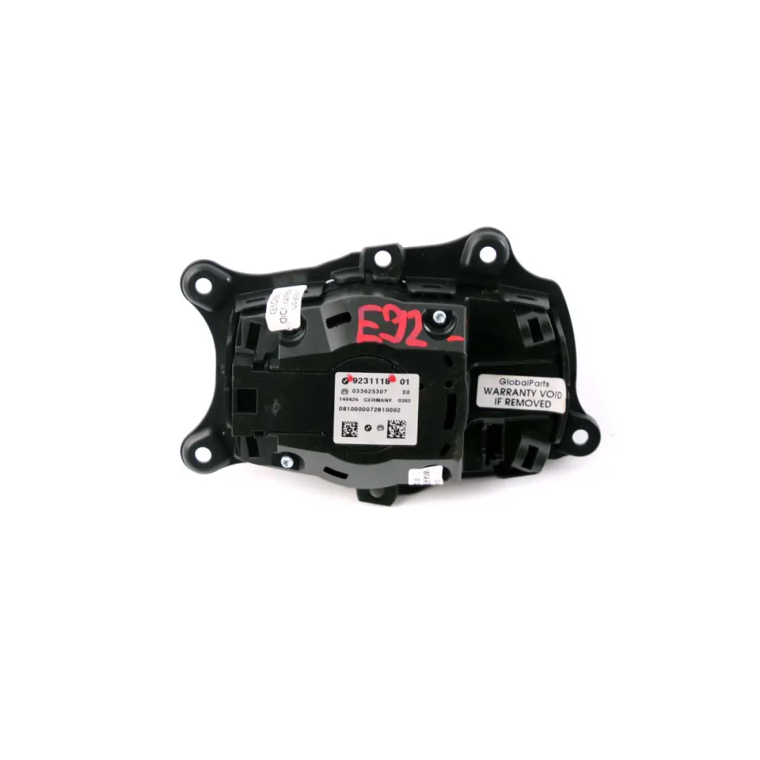 iDrive CIC Controller Radio Control Knob Joystick Button to BMW 3 E92 E93 with Part number 9231118 BMW 3 E92 E93 iDrive CIC Controller Radio Control Knob Joystick Button - SKU 9231118-2 - Part number 9231118