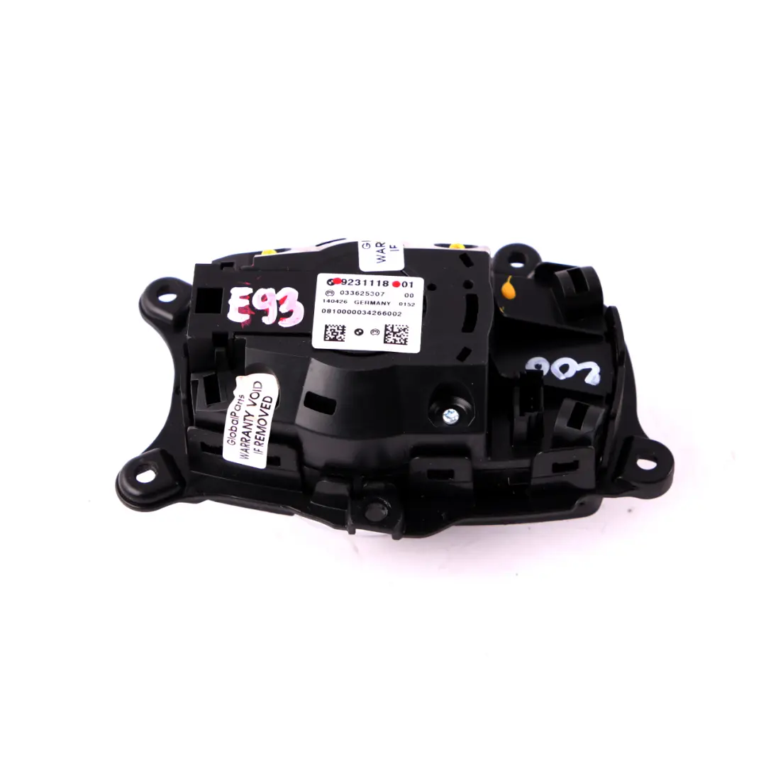 iDrive CIC Controller Radio Control Knob Joystick Button to BMW 3 E92 E93 with Part number 9231118 BMW 3 E92 E93 iDrive CIC Controller Radio Control Knob Joystick Button - SKU 9231118 - Part number 9231118