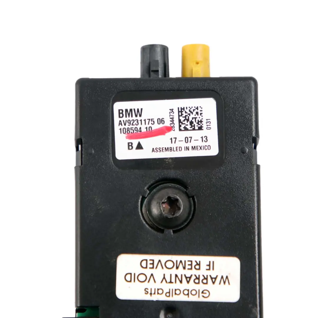  Diversity Antenna Amplifier BMW F30 F32 Rear Window DAB Module Unit - SKU 9231175 - Part number 9231175