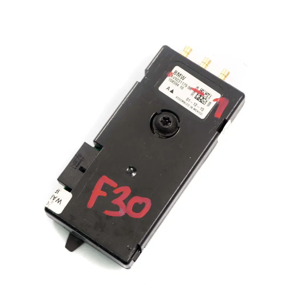 Antena Trasera Amplificador De Antena AM/FM DAB para BMW F30 F32 F80 M3 F82 M4 1 con número de pieza 9231179 BMW F30 F32 F80 M3 F82 M4 1 Antena Trasera Amplificador De Antena AM/FM DAB - SKU 9231179-1 - Número de pieza 9231179