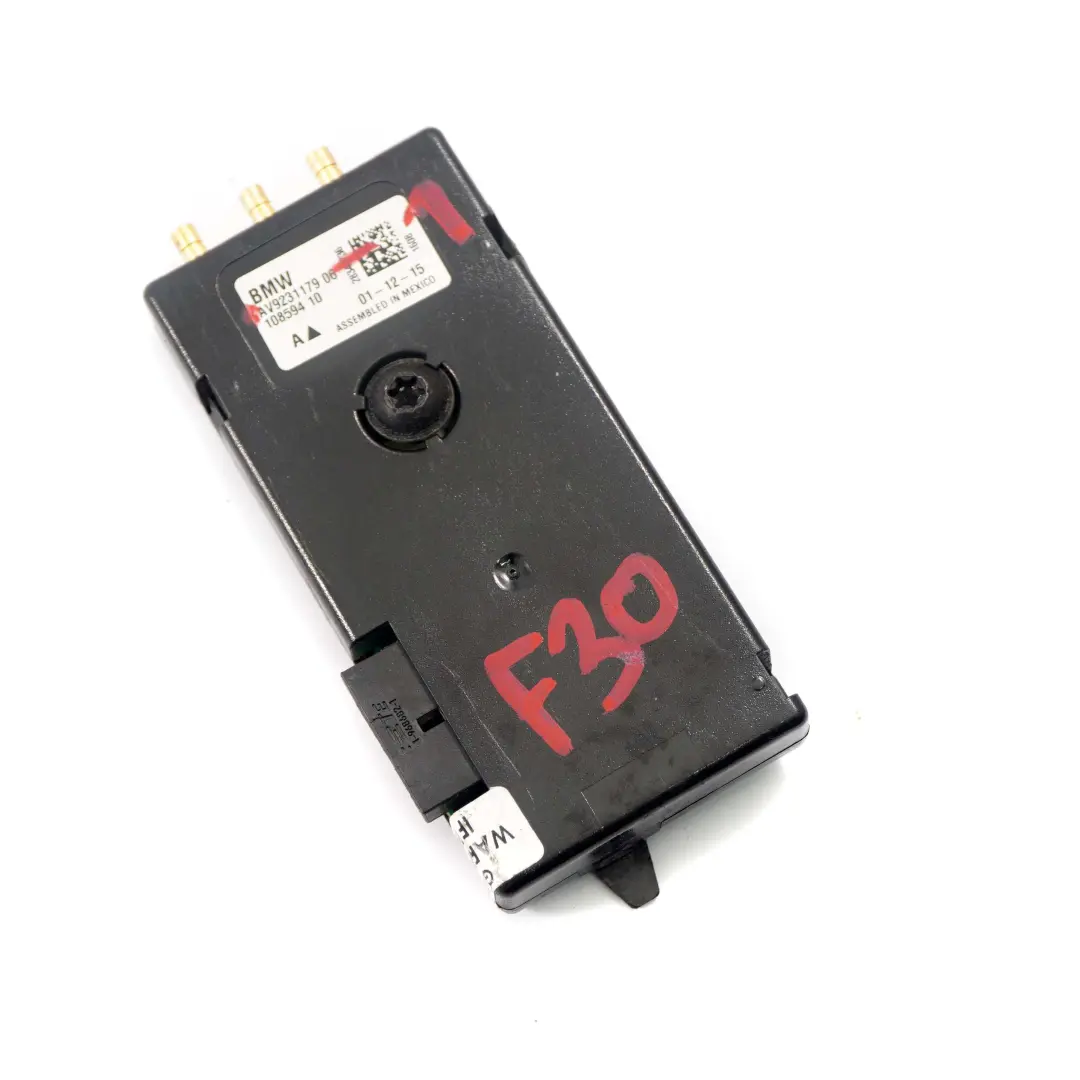 BMW F30 F32 F80 M3 F82 M4 1 Rear Antenna Aerial Amplifier AM/FM DAB - SKU 9231179-1 - Part number 9231179