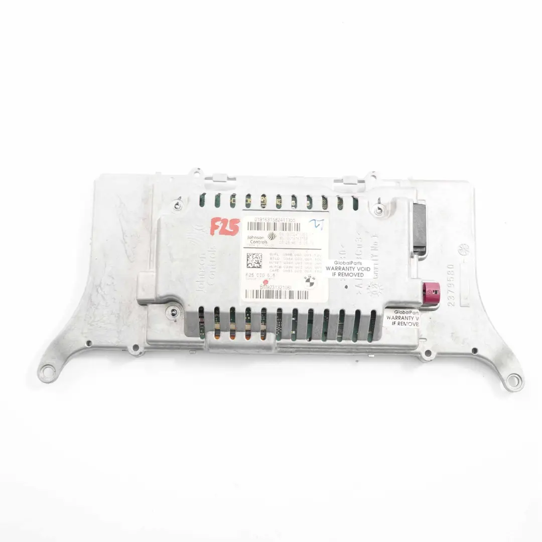  Monitor salpicadero BMW X3 F25 X4 F26 Pantalla central de a bordo 6,5" - SKU 9231321 - Número de pieza 9231321