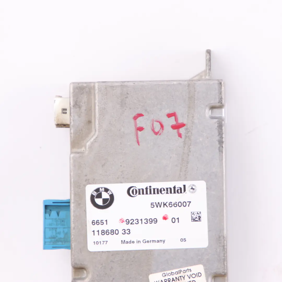 BMW F01 F07 F10 F11 Moduł Kamery Kafas - SKU 9231399 - Numer Części 9231399