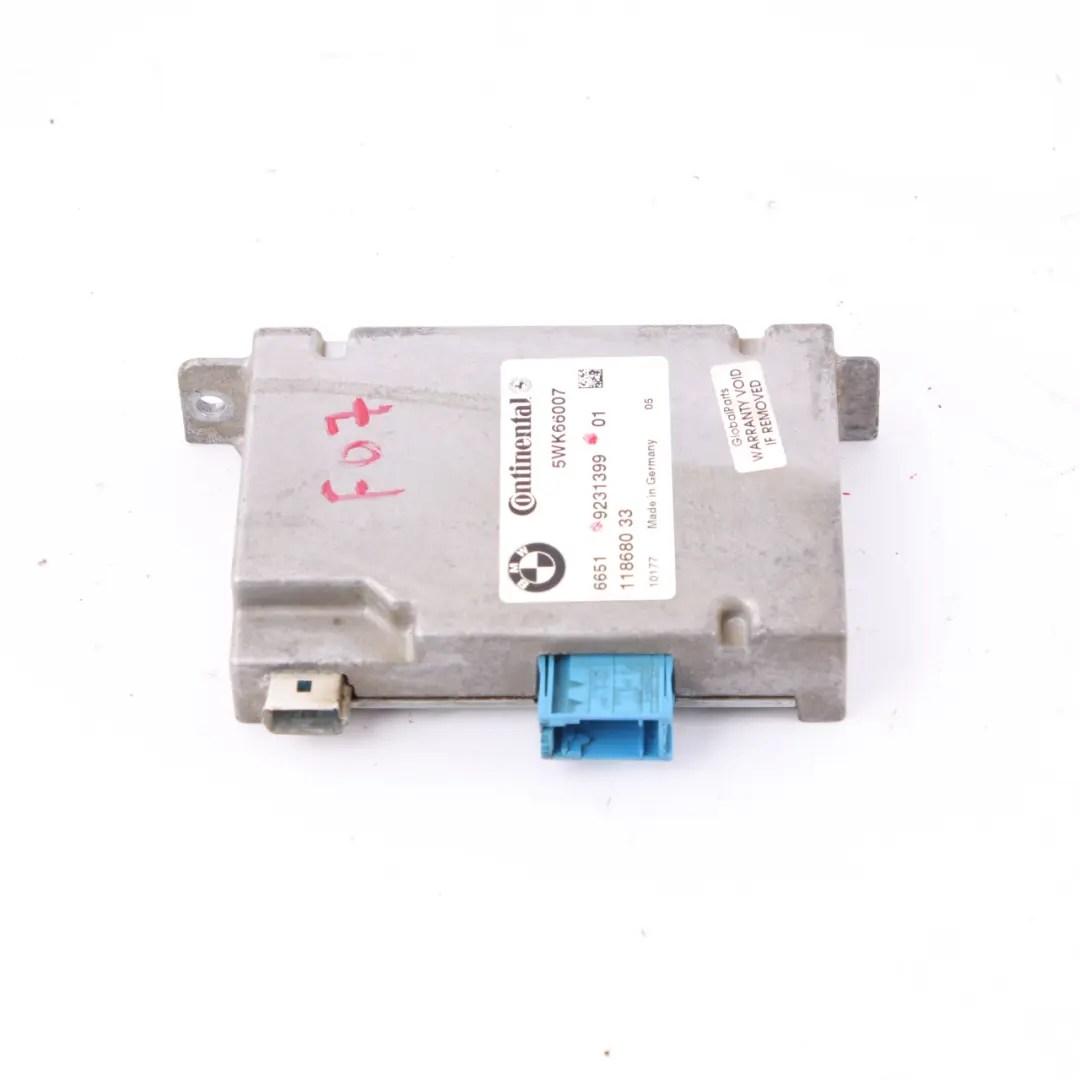 BMW F01 F07 F10 F11 Moduł Kamery Kafas - SKU 9231399 - Numer Części 9231399