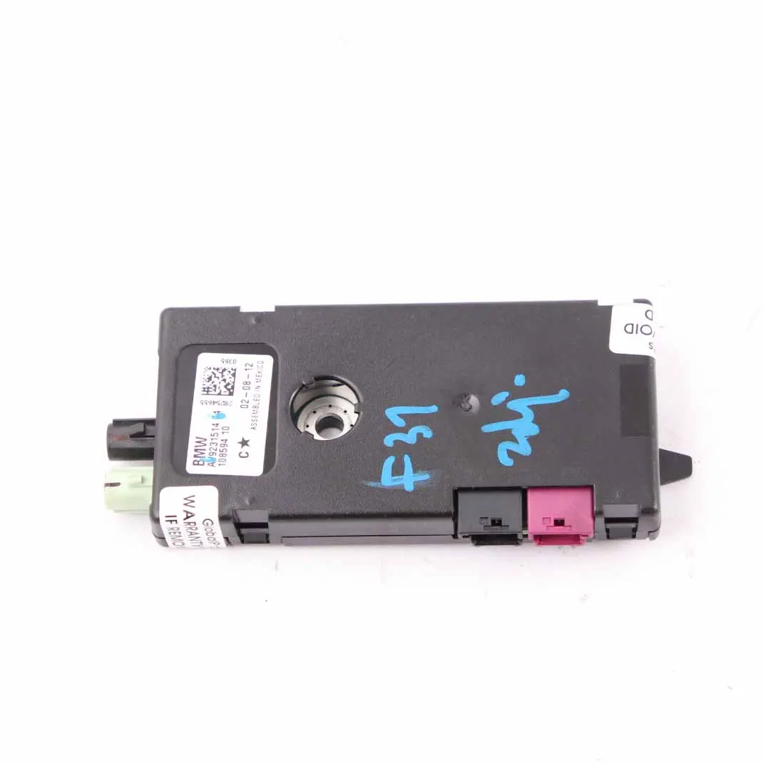  Antenne Amplificateur BMW F31 Touring Filtre Suppression Unité Contrôle - SKU 9231514 - Numéro de pièce 9231514