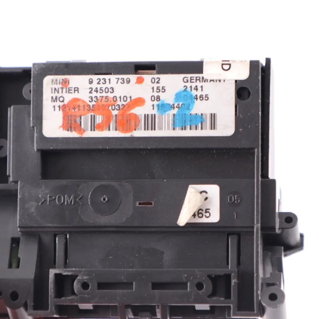 Ignition Key Reader Start Stop Switch Button to Mini Cooper R55 R56 R60 R61 with Part number 9231739 Mini Cooper R55 R56 R60 R61 Ignition Key Reader Start Stop Switch Button - SKU 9231739-2 - Part number 9231739