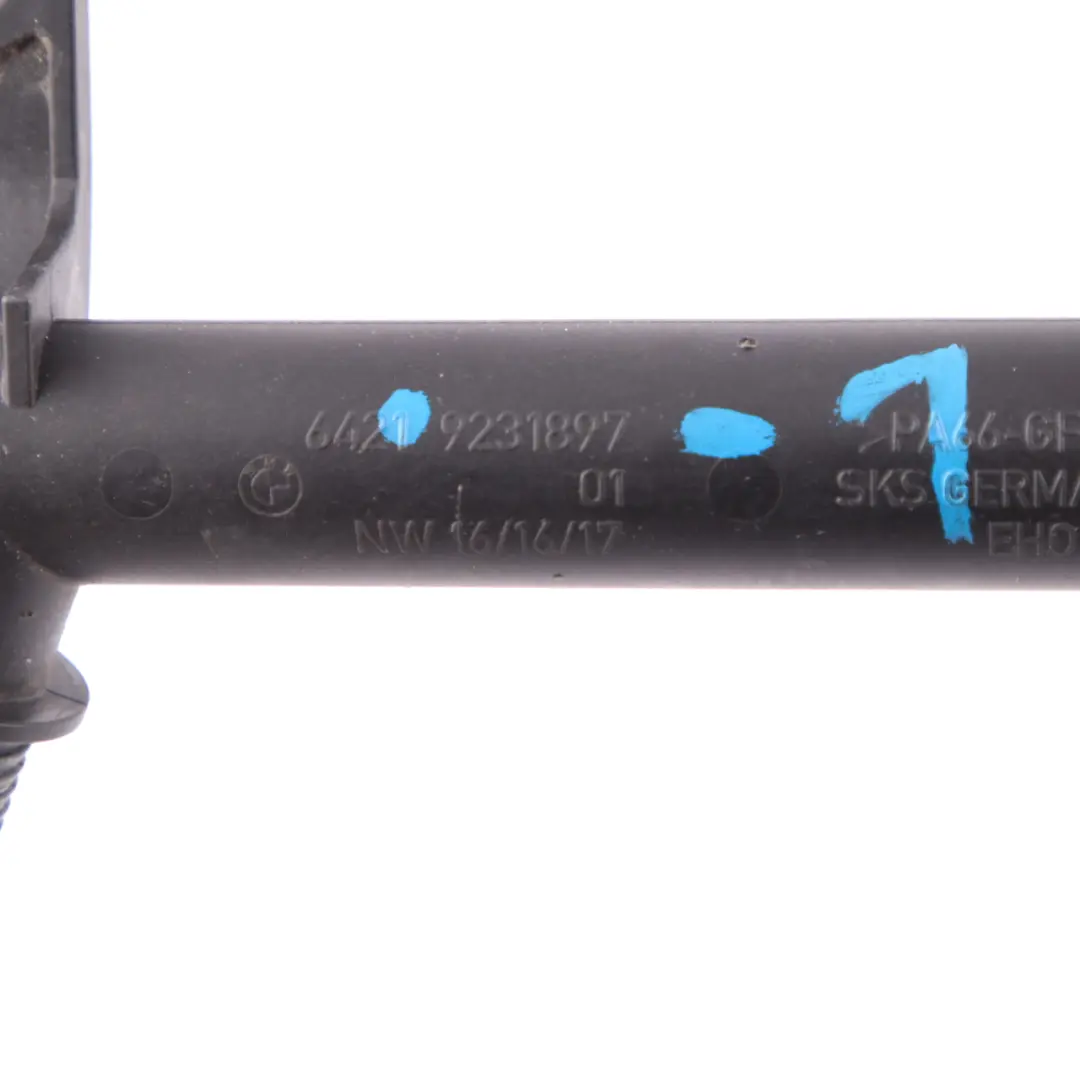 Tuyau refroidissement BMW F10 M5 F12 F13 M6 Ligne de retour Pompe à eau  - SKU 9231897 - Numéro de pièce 9231897