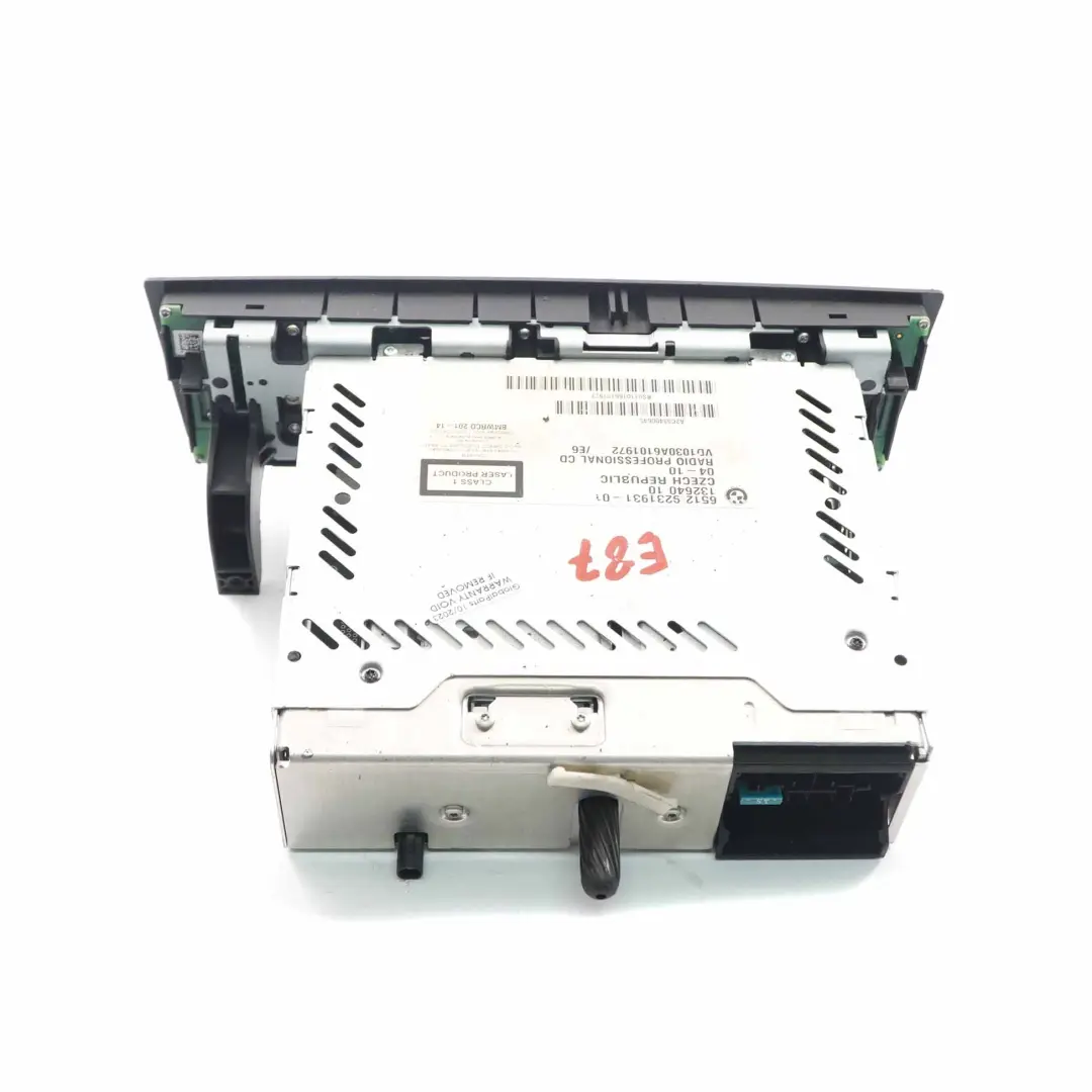 Radio CD Player Professional Control Unit to BMW E81 E87 E90 E91 E92 E93 with Part number 9231931 BMW E81 E87 E90 E91 E92 E93 Radio CD Player Professional Control Unit - SKU 9231931 - Part number 9231931