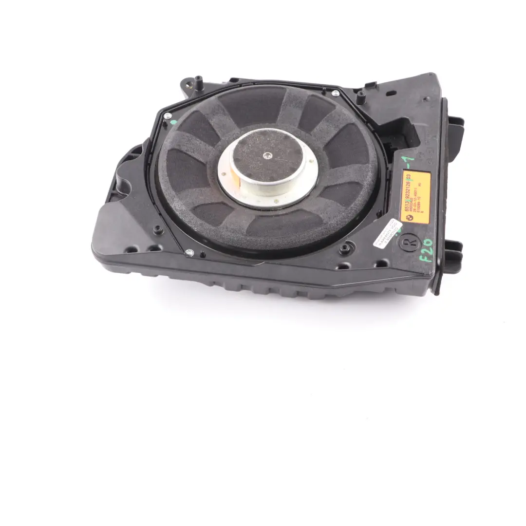Right O/S Central Bass Hi-Fi Speaker Harman Kardon to BMW F20 F21 F22 with Part number 9232126 BMW F20 F21 F22 Right O/S Central Bass Hi-Fi Speaker Harman Kardon - SKU 9232126-1 - Part number 9232126