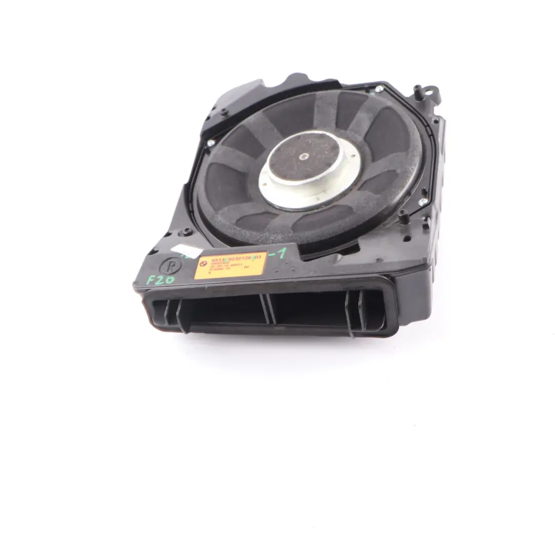 Derecho Altavoz Hi-Fi Central de Graves Harman Kardon para BMW F20 F21 F22 con número de pieza 9232126 BMW F20 F21 F22 Derecho Altavoz Hi-Fi Central de Graves Harman Kardon - SKU 9232126-1 - Número de pieza 9232126