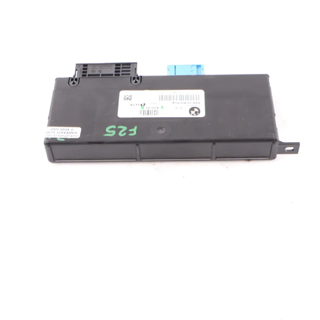 Central Gateway Module Control Unit Lear ZGW-02 Lear to BMW X3 F25 with Part number 9232163 BMW X3 F25 Central Gateway Module Control Unit Lear ZGW-02 Lear - SKU 9232163 - Part number 9232163