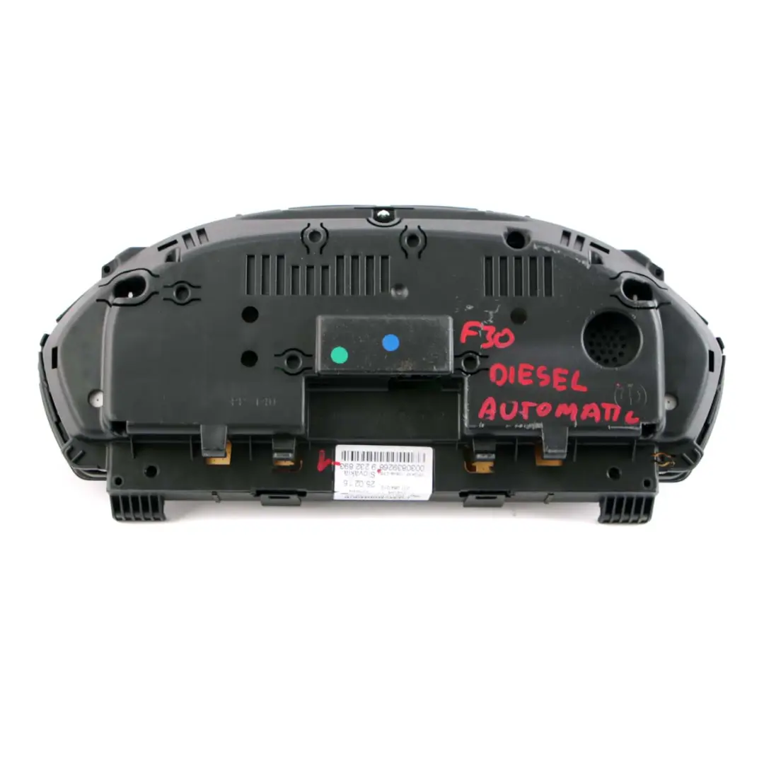 £BMW 3 Series F30 F31 Diesel Instrument Cluster Speedo Clocks Automatic 9232893 to with Part number 8718257 £BMW 3 Series F30 F31 Diesel Instrument Cluster Speedo Clocks Automatic 9232893 - SKU rhd-9232893-1 - Part number 8718257