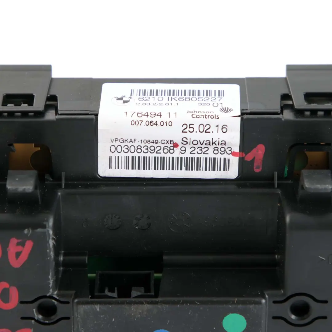  £BMW 3 Series F30 F31 Diesel Instrument Cluster Speedo Clocks Automatic 9232893 - SKU rhd-9232893-1 - Part number 8718257