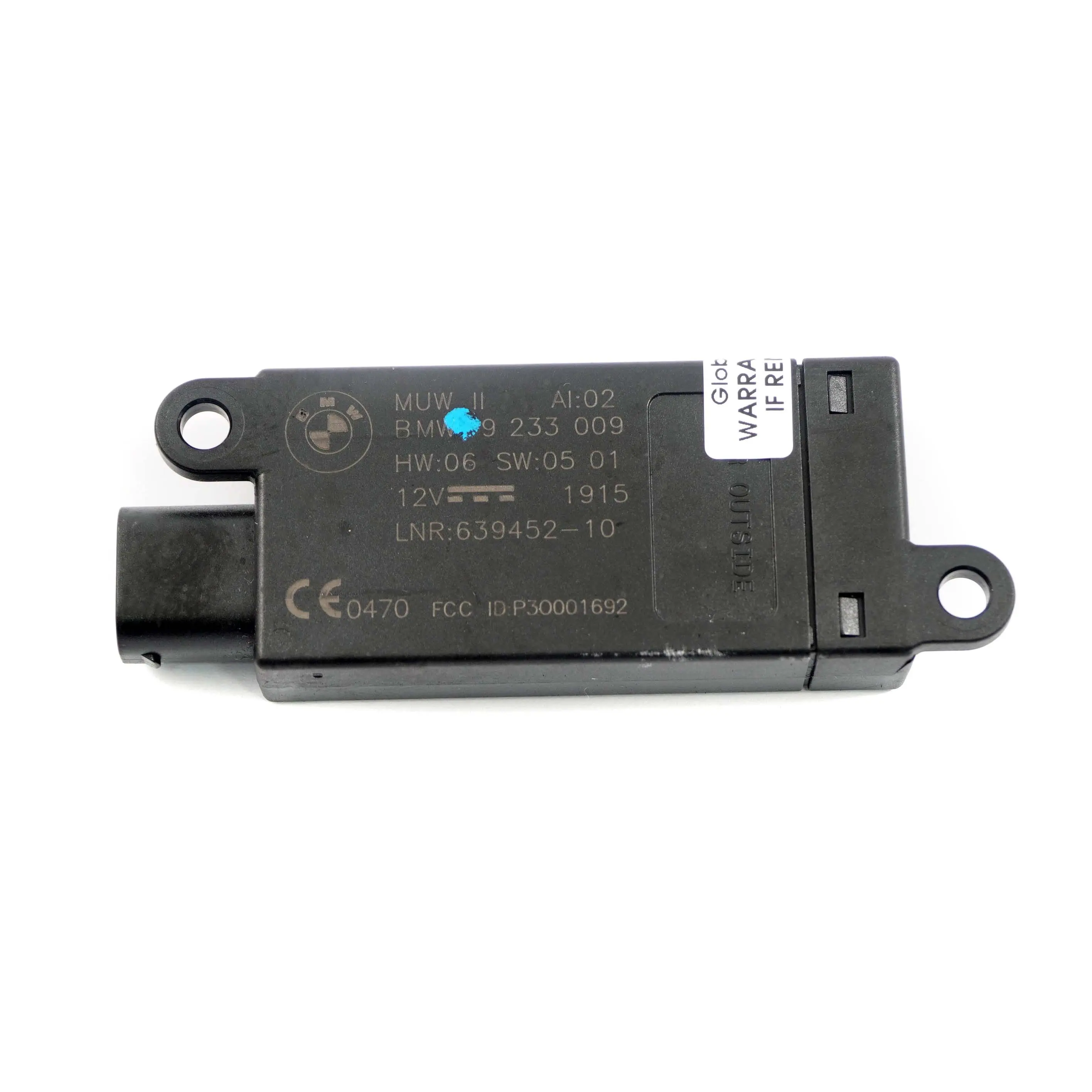 BMW 4 F33 F83 M4 Cabriolet Dwa-Innenraumschutz Alarme Sirene Module 9233009