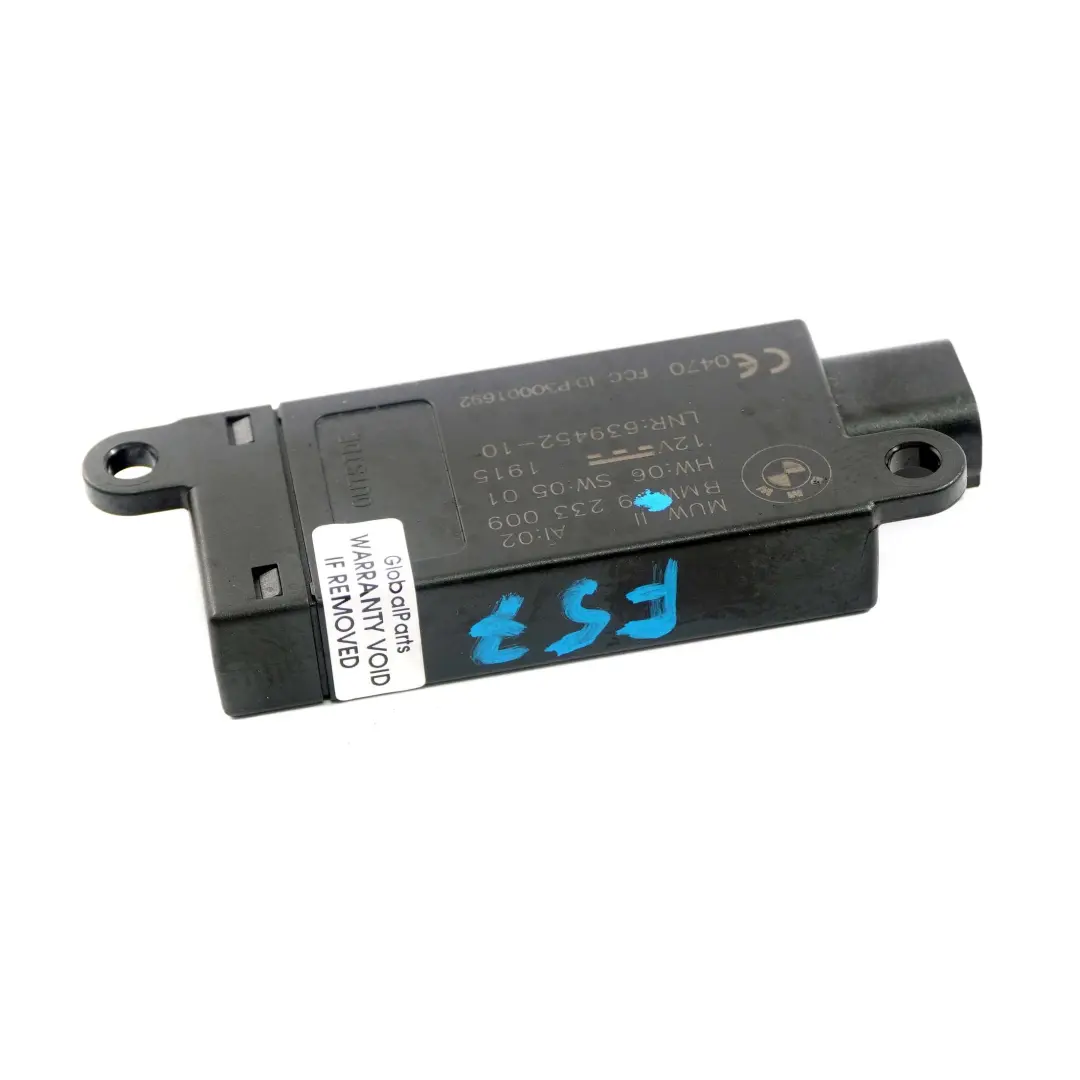 BMW 4 Series F33 F83 M4 Convertible DWA-Alarm System Module Unit ECU - SKU 9233009 - Part number 9233009