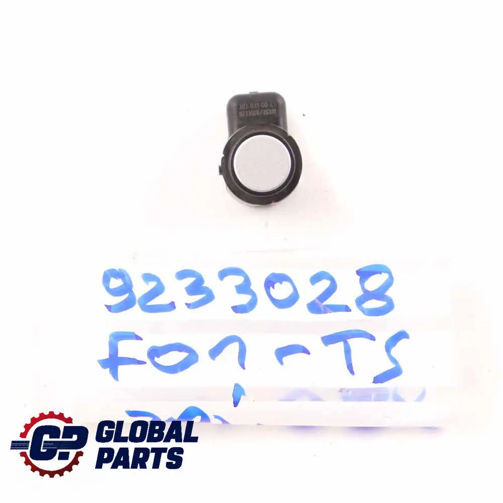  PDC Sensor BMW F10 F11 X5 E70 LCI Distancia Aparcamiento Ultrasónico Titan Plata - SKU 9233028-TS - Número de pieza 9233028