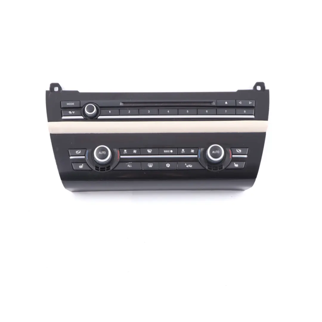 Conditioning Panel BMW F10 F11 Radio A/C Switch Control Unit Oyster to Air with Part number 9233632 Air Conditioning Panel BMW F10 F11 Radio A/C Switch Control Unit Oyster - SKU 9233632 - Part number 9233632