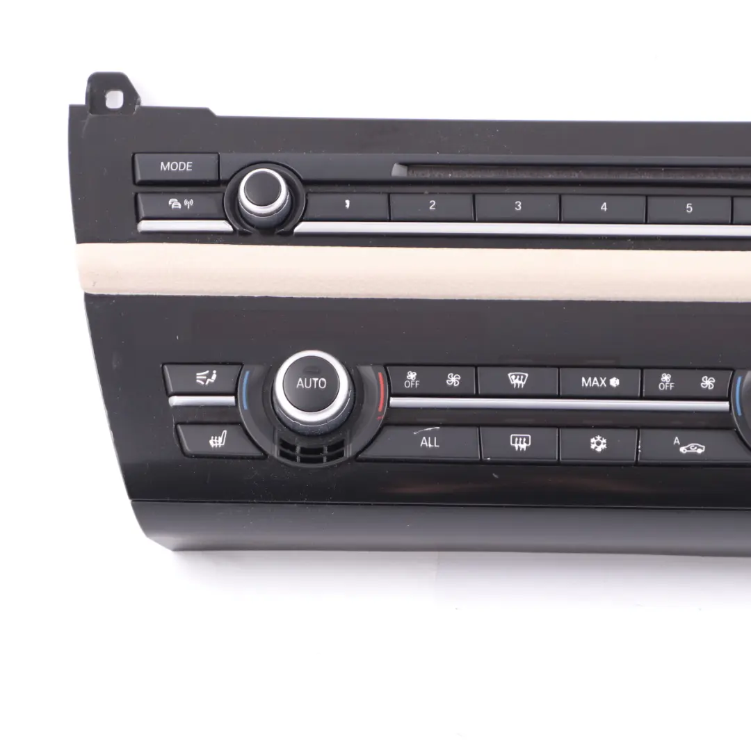 Conditioning Panel BMW F10 F11 Radio A/C Switch Control Unit Oyster to Air with Part number 9233632 Air Conditioning Panel BMW F10 F11 Radio A/C Switch Control Unit Oyster - SKU 9233632 - Part number 9233632