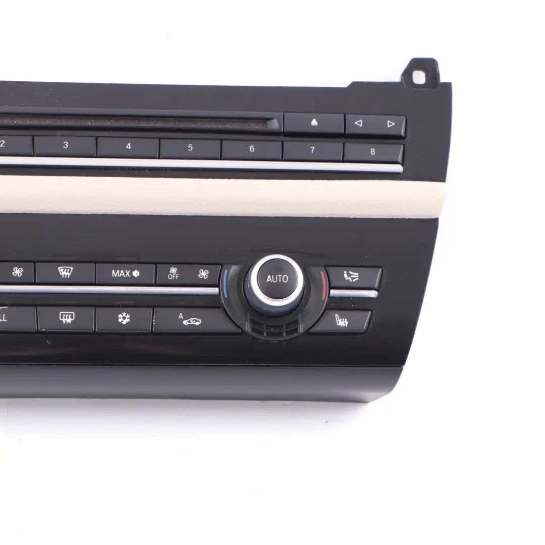 Conditioning Panel BMW F10 F11 Radio A/C Switch Control Unit Oyster to Air with Part number 9233632 Air Conditioning Panel BMW F10 F11 Radio A/C Switch Control Unit Oyster - SKU 9233632 - Part number 9233632
