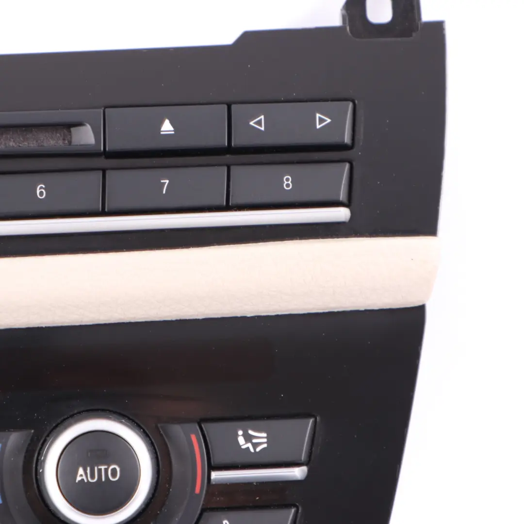 Conditioning Panel BMW F10 F11 Radio A/C Switch Control Unit Oyster to Air with Part number 9233632 Air Conditioning Panel BMW F10 F11 Radio A/C Switch Control Unit Oyster - SKU 9233632 - Part number 9233632