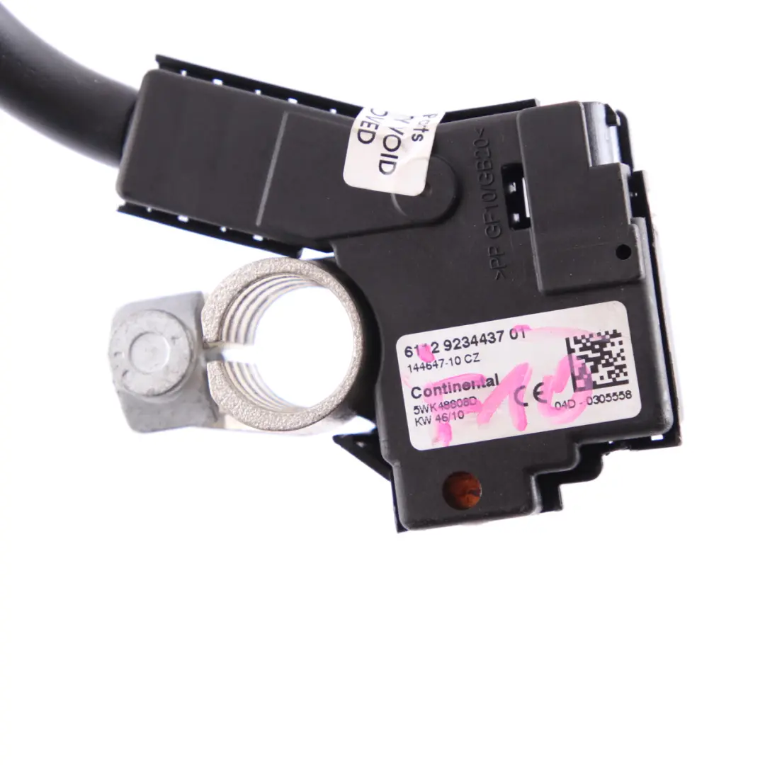 BMW F01 F10 F11 LCI IBS Ujemny Przewód Klema Akumulatora Minusowa - SKU 9234437 - Numer Części 9234437
