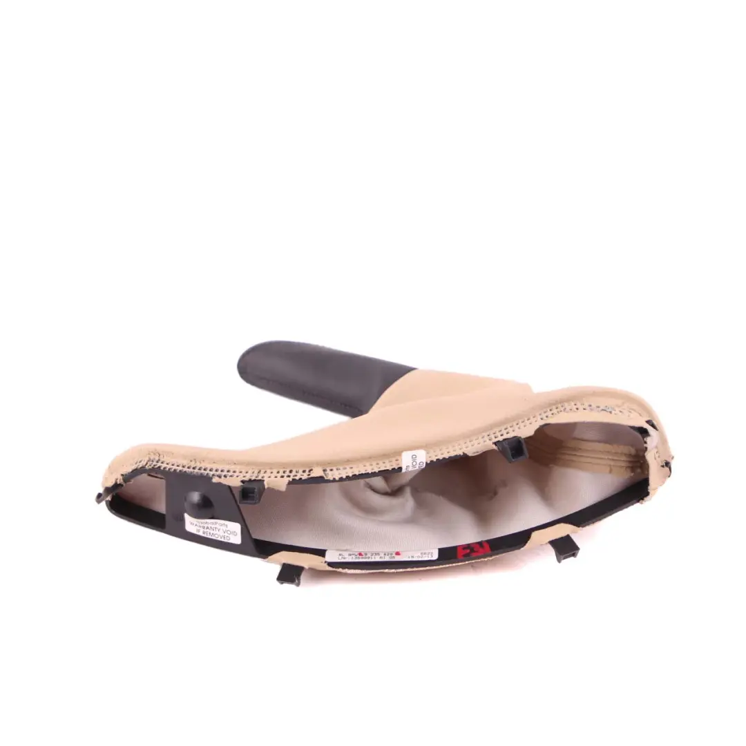 BMW 3 4 Series F30 F31 F32 Handbrake Lever Cover Veneto Beige - SKU 9235429 - Part number 9235429