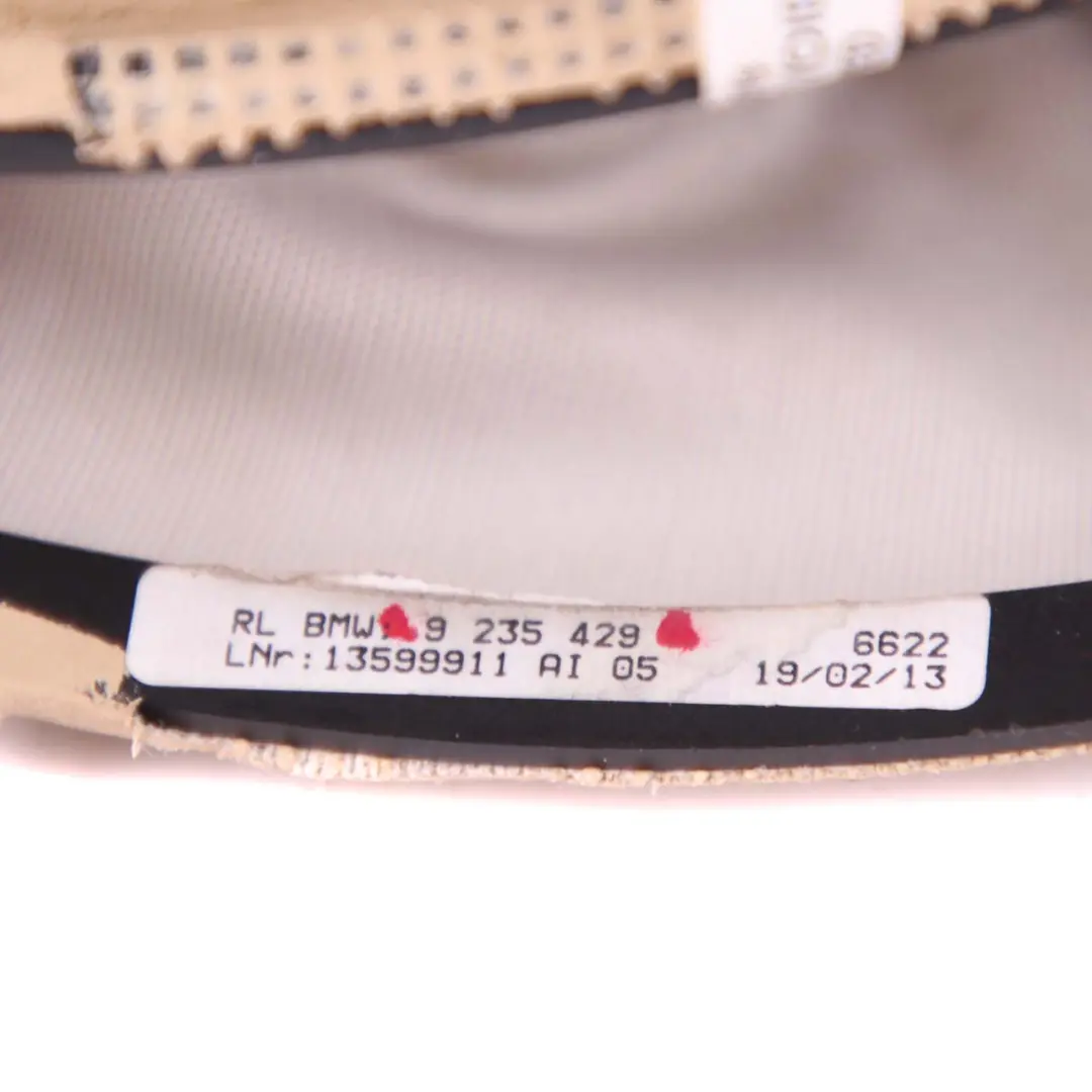 BMW 3 4 F30 F31 F32 Copri leva del freno a mano Veneto Beige - SKU 9235429 - Numero di parte 9235429