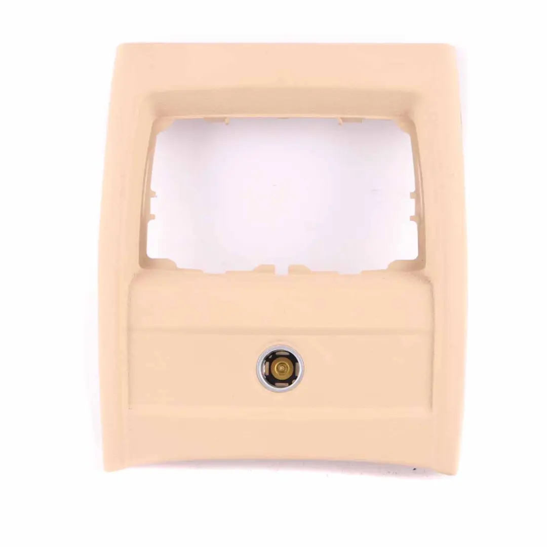 Trim Centre Console BMW F30 F31 F32 Covering Rear Veneto Beige Lighter to with Part number 9235493 Trim Centre Console BMW F30 F31 F32 Covering Rear Veneto Beige Lighter - SKU 9235493-1 - Part number 9235493