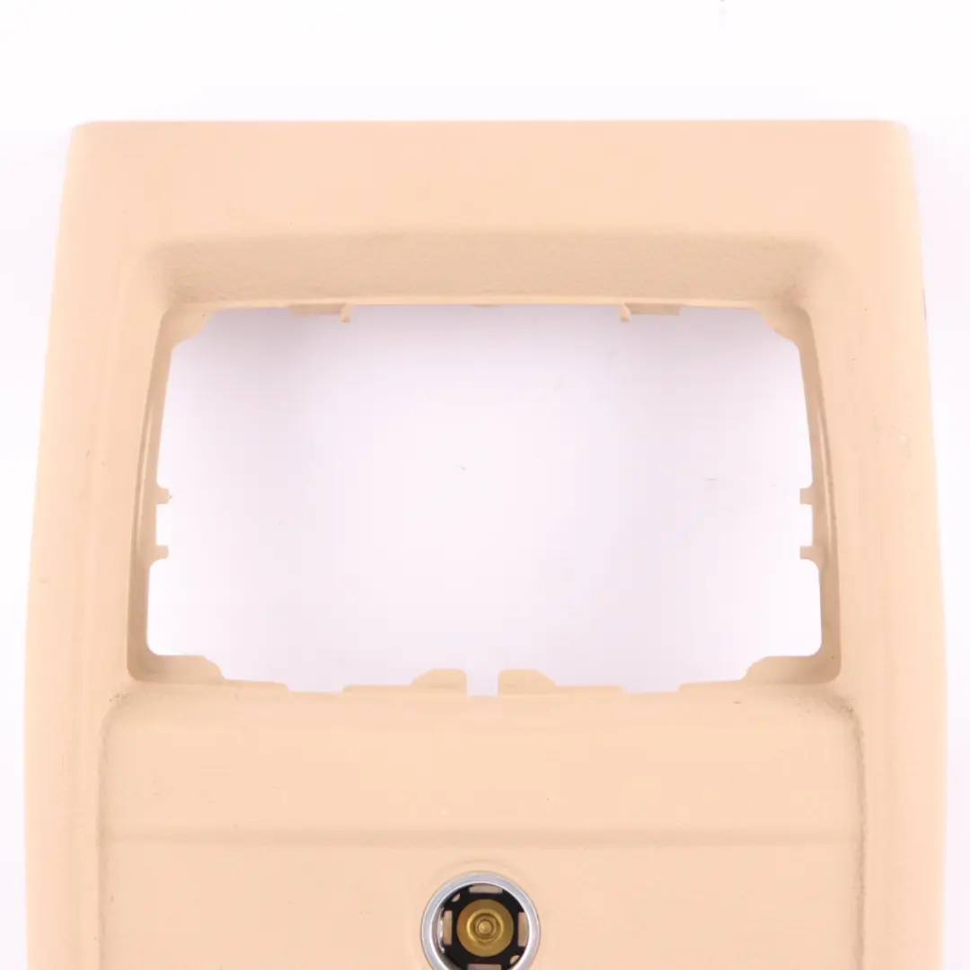 Trim Centre Console BMW F30 F31 F32 Covering Rear Veneto Beige Lighter to with Part number 9235493 Trim Centre Console BMW F30 F31 F32 Covering Rear Veneto Beige Lighter - SKU 9235493-1 - Part number 9235493