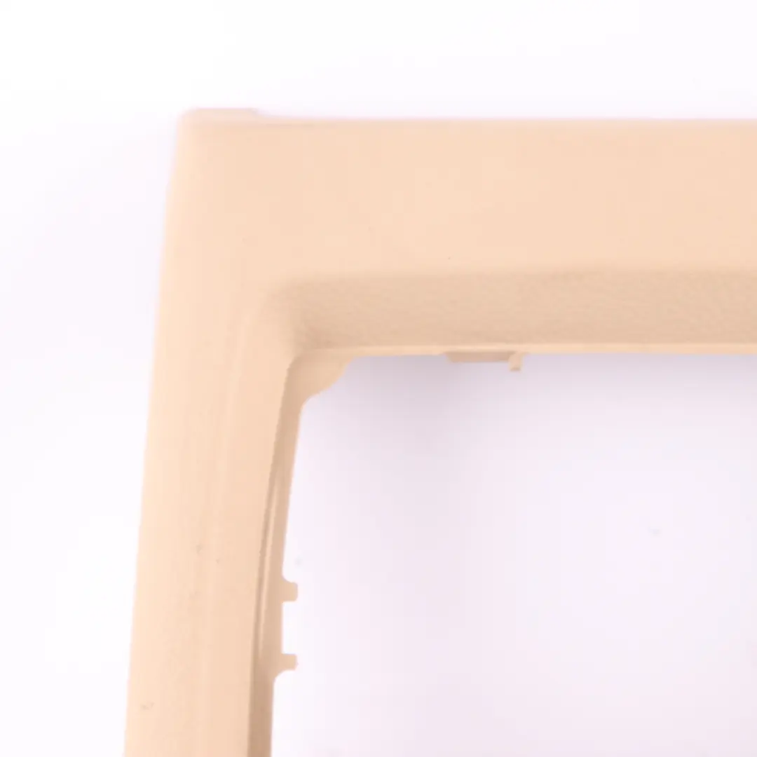 Trim Centre Console BMW F30 F31 F32 Covering Rear Veneto Beige Lighter to with Part number 9235493 Trim Centre Console BMW F30 F31 F32 Covering Rear Veneto Beige Lighter - SKU 9235493-1 - Part number 9235493