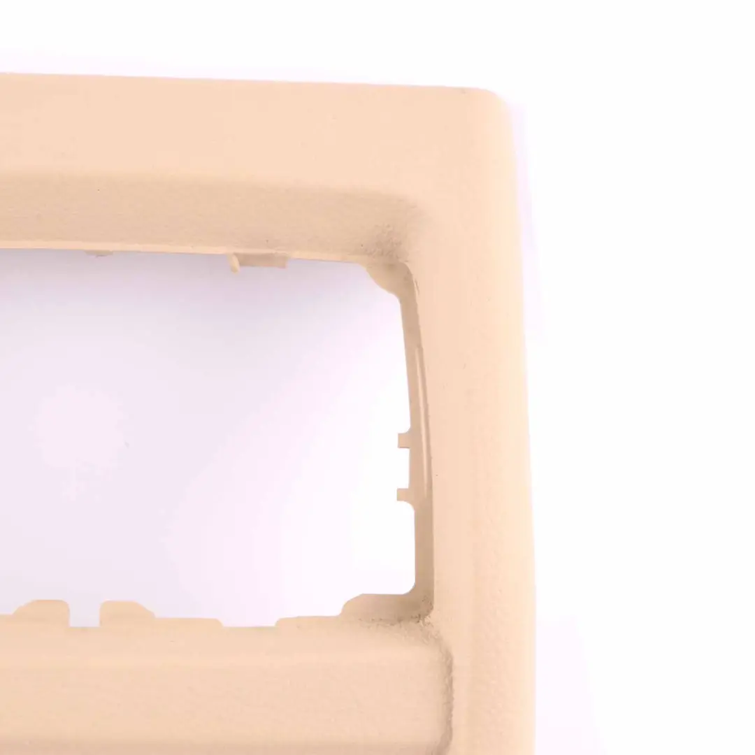 Trim Centre Console BMW F30 F31 F32 Covering Rear Veneto Beige 9218908 to with Part number 9235493 Trim Centre Console BMW F30 F31 F32 Covering Rear Veneto Beige 9218908 - SKU 9235493 - Part number 9235493