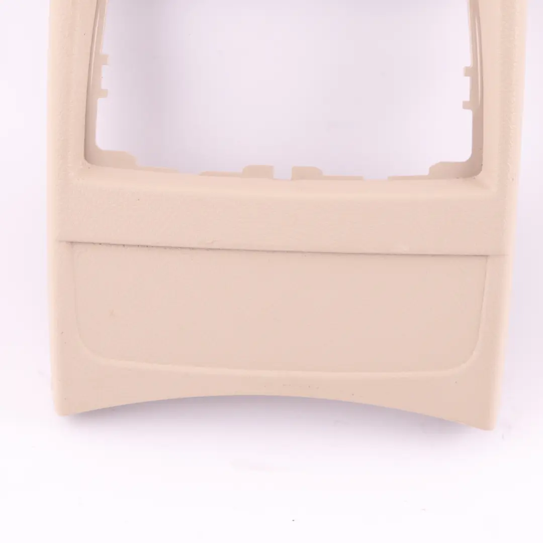 Trim Centre Console BMW F20 F21 F22 Rear Cover Covering Oyster to with Part number 9236091 Trim Centre Console BMW F20 F21 F22 Rear Cover Covering Oyster - SKU 9236091 - Part number 9236091