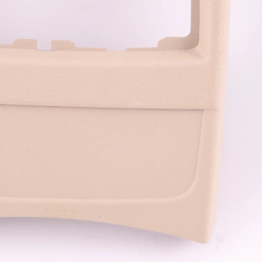 Trim Centre Console BMW F20 F21 F22 Rear Cover Covering Oyster to with Part number 9236091 Trim Centre Console BMW F20 F21 F22 Rear Cover Covering Oyster - SKU 9236091 - Part number 9236091