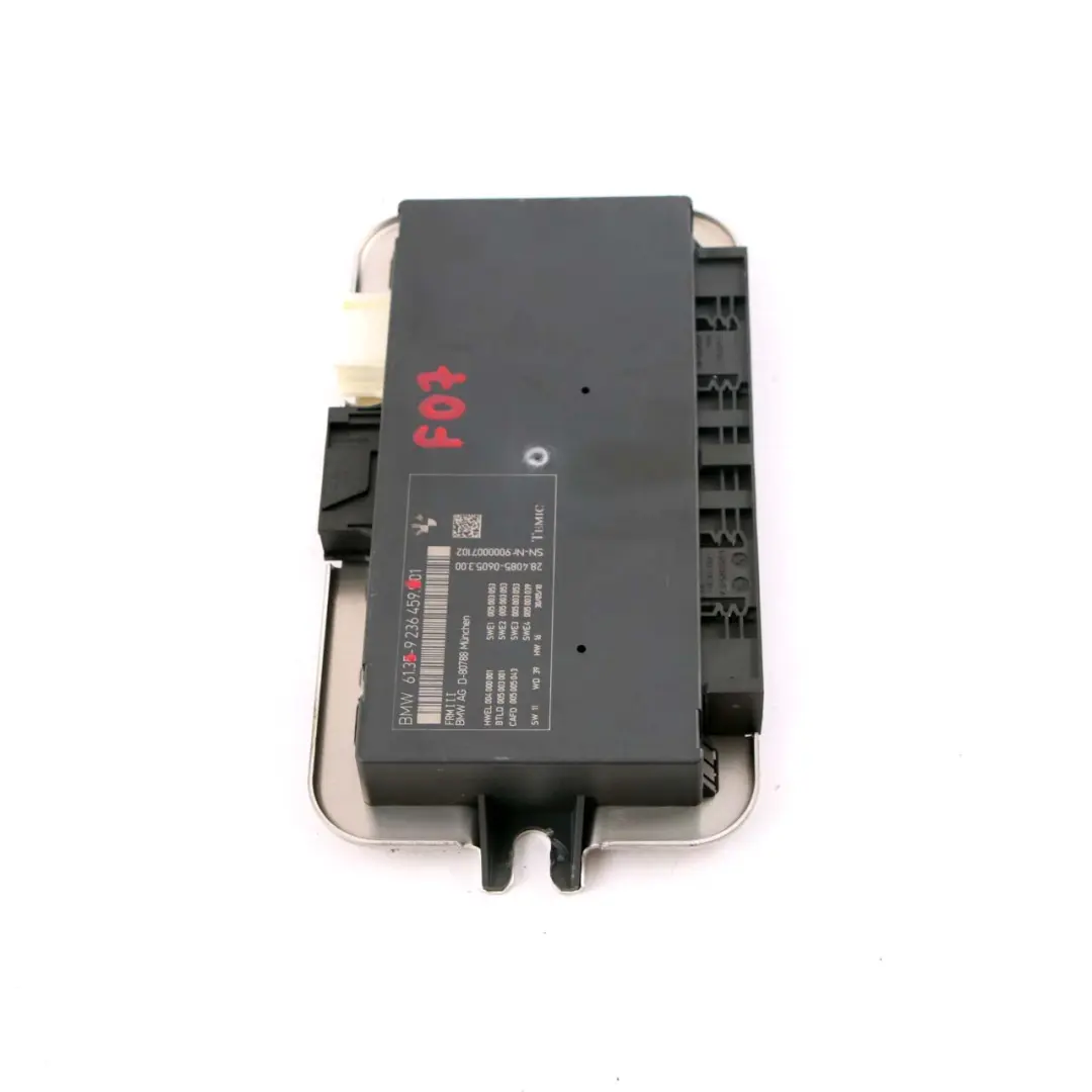BMW F07 GT Lichtsteuerung Fußraum Modul Einheit ECU FRM III - SKU 9236459 - Teilenummer 9236459