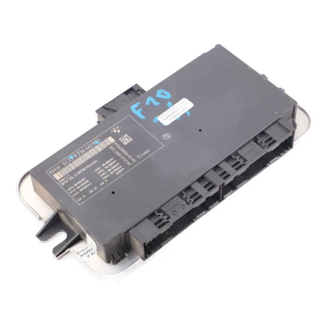 BMW F10 ECU FRM III Moduł Sterownik Świateł - SKU 9236461 - Numer Części 9236461