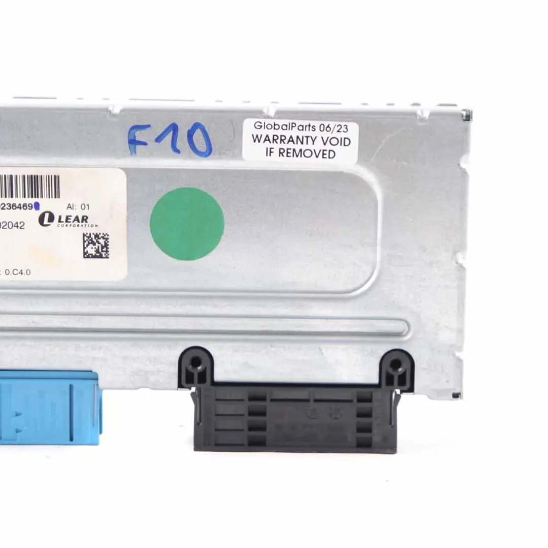 Gateway Module BMW F10 F11 Central Control Unit Lear ZGW-01 High to with Part number 9236469 Gateway Module BMW F10 F11 Central Control Unit Lear ZGW-01 High - SKU 9236469 - Part number 9236469