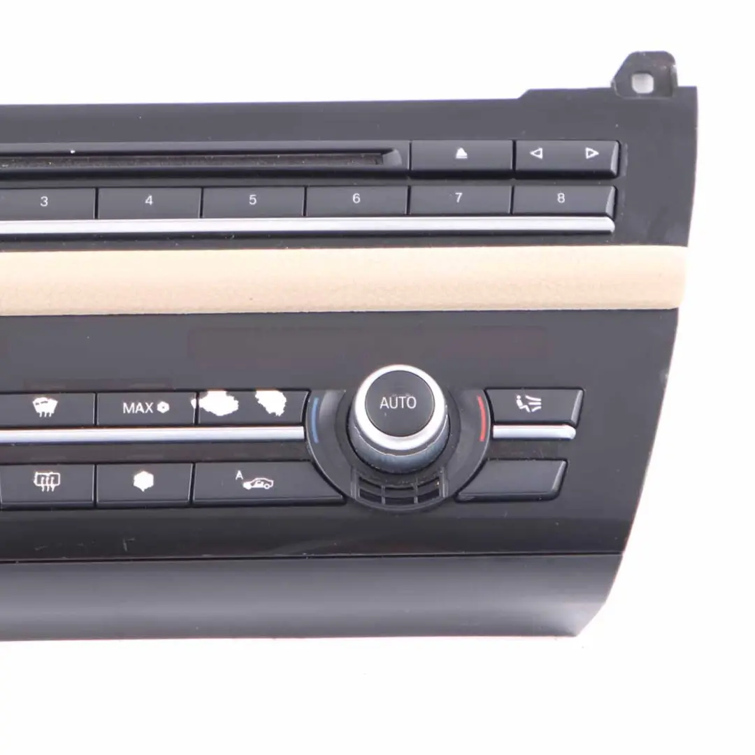 Conditioning Panel BMW F10 F11 Radio A/C Switch Control Unit to Air with Part number 9236478 Air Conditioning Panel BMW F10 F11 Radio A/C Switch Control Unit - SKU 9236478 - Part number 9236478