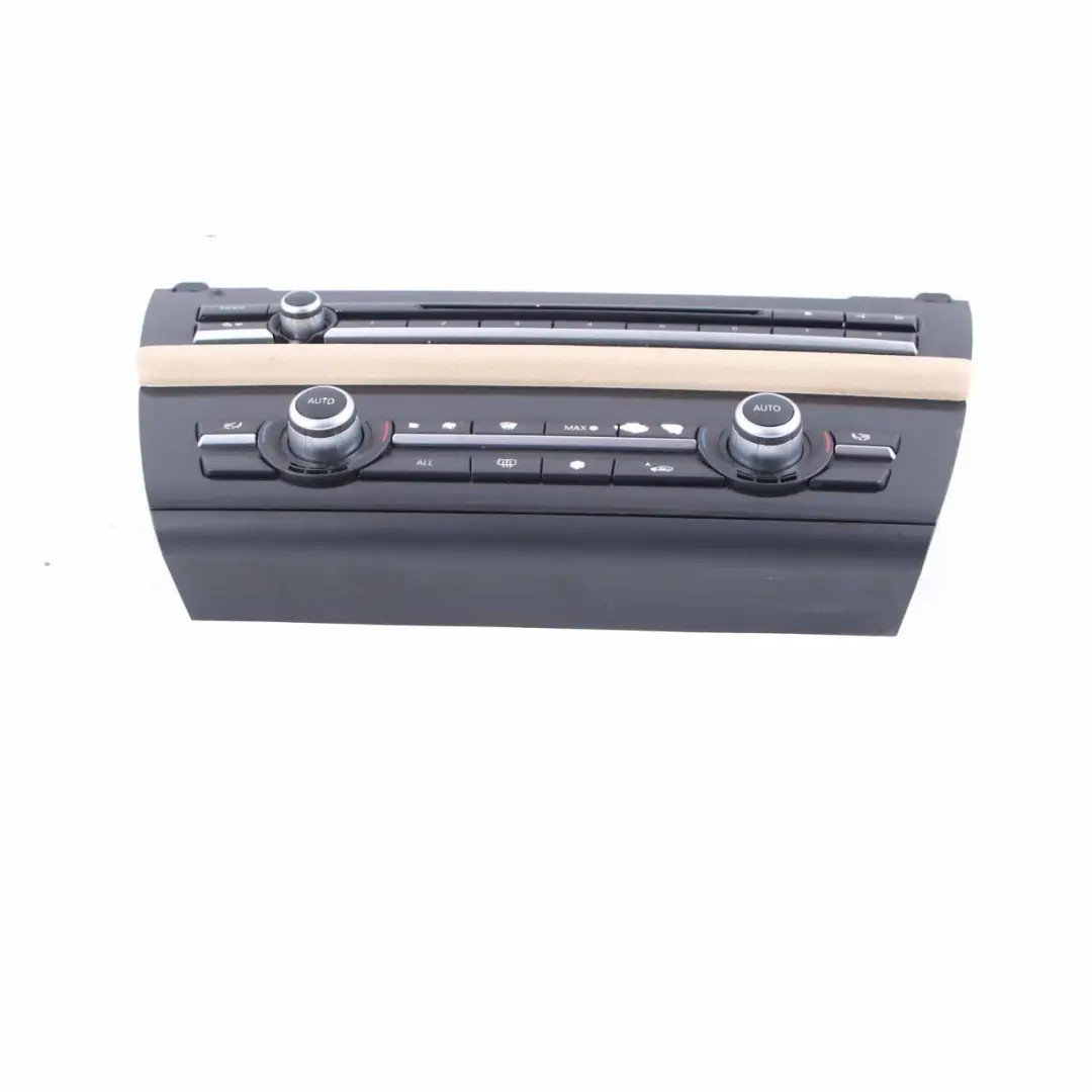 Conditioning Panel BMW F10 F11 Radio A/C Switch Control Unit to Air with Part number 9236478 Air Conditioning Panel BMW F10 F11 Radio A/C Switch Control Unit - SKU 9236478 - Part number 9236478