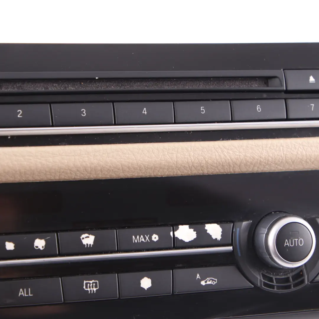 Conditioning Panel BMW F10 F11 Radio A/C Switch Control Unit to Air with Part number 9236478 Air Conditioning Panel BMW F10 F11 Radio A/C Switch Control Unit - SKU 9236478 - Part number 9236478