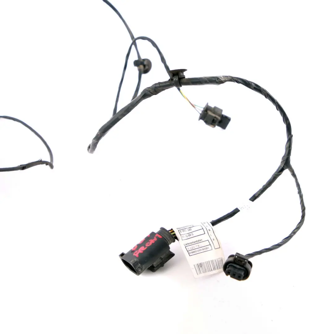 Front PDC Parking Distance Control Loom Wiring to BMW 1 Series E81 E87 LCI with Part number 9236519 BMW 1 Series E81 E87 LCI Front PDC Parking Distance Control Loom Wiring - SKU 9236519 - Part number 9236519