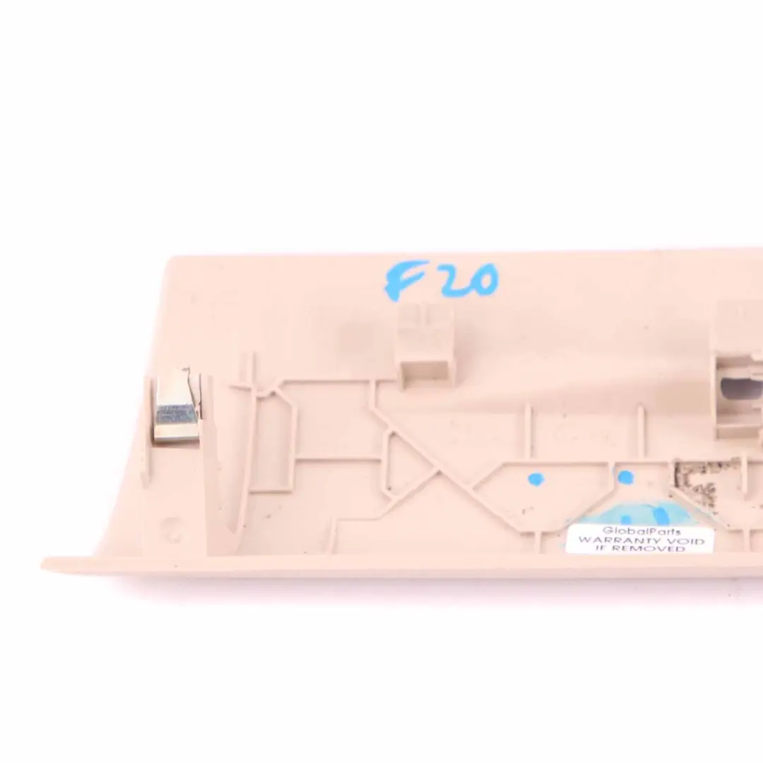  Couverture BMW F20 F21 F22 F23 Panneau Centre Console Inférieure Oyster 9211304 - SKU 9236582 - Numéro de pièce 9236582